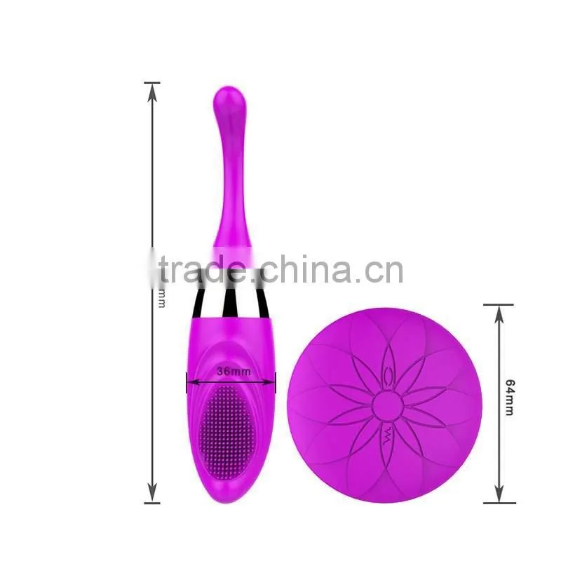 100% Waterproof Wireless Rechargeable Control Vibrating Massager Jumping Eggs