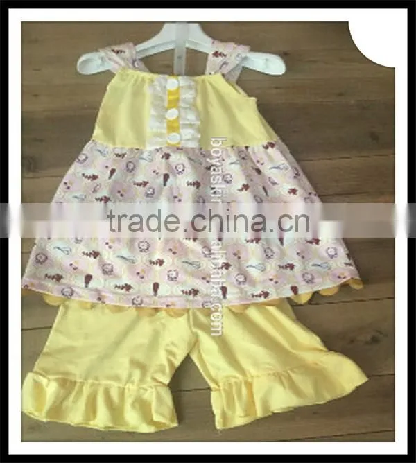Korea kids clothes posh design little girl summer outfit kids easter outfit