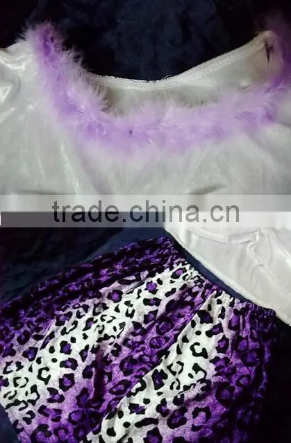 cosplay Europe Singing girl Stage Leopard Print costume performance