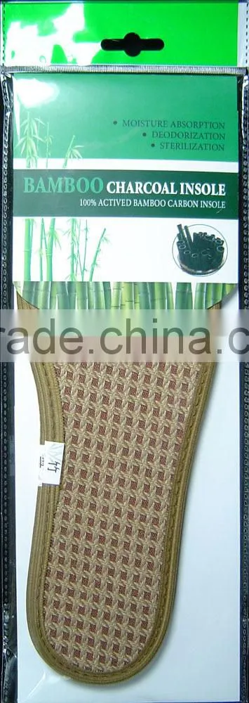 Anti odor cooling bamboo shoe insoles