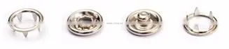 metal press Snap Ring Button