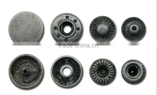 Colorful snap button wholesae hot selling for DIY ,jean button or clothes accessories