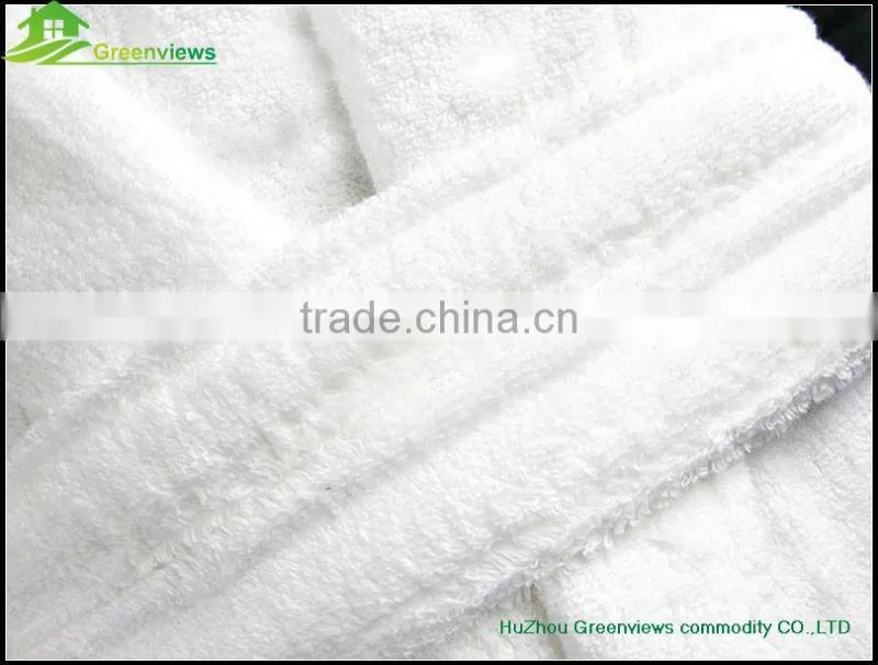 Factory customize women's 100% cotton bathrobe hotel cotton robes thicken bath robe,night robes for winter