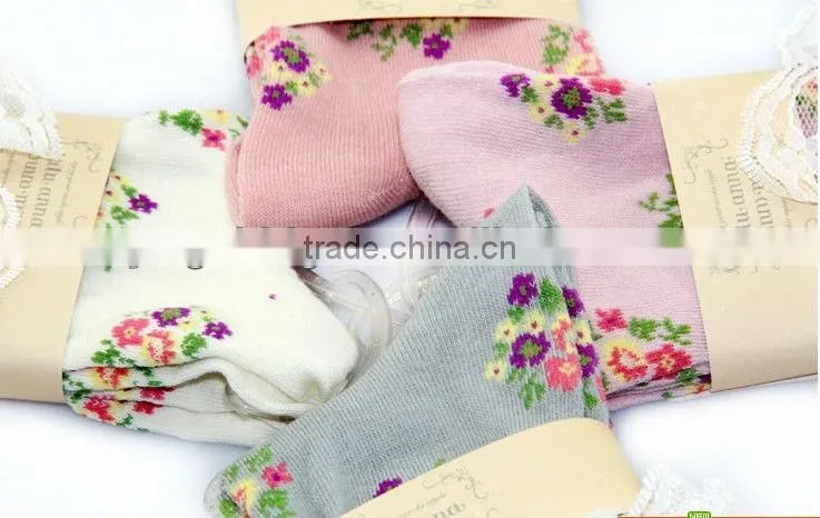 Latest Design Promotion Fashion Exclusive Sweetheart Princess Lace Jacquard with Japanese Cherry For Many Choices Women Socks