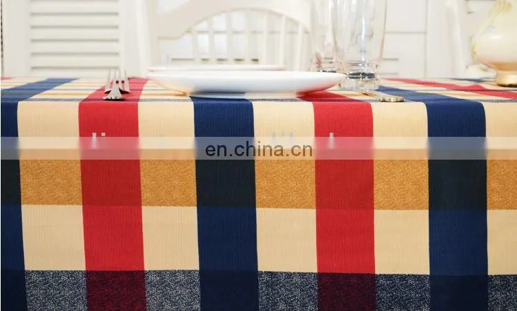 TOP QUALITY CHECKED PATTERN TABLE CLOTH