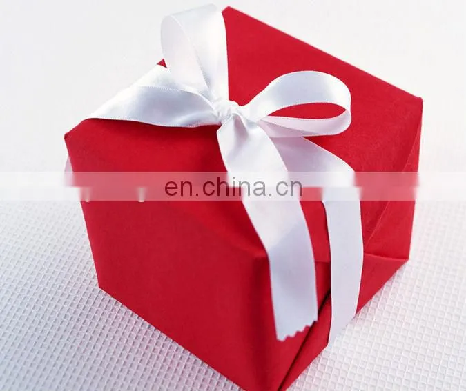 satin tie bow by hand