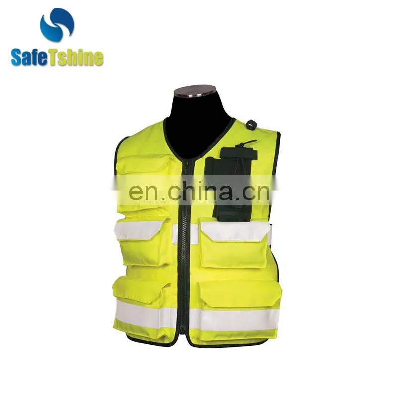 High visibility tactical security vest