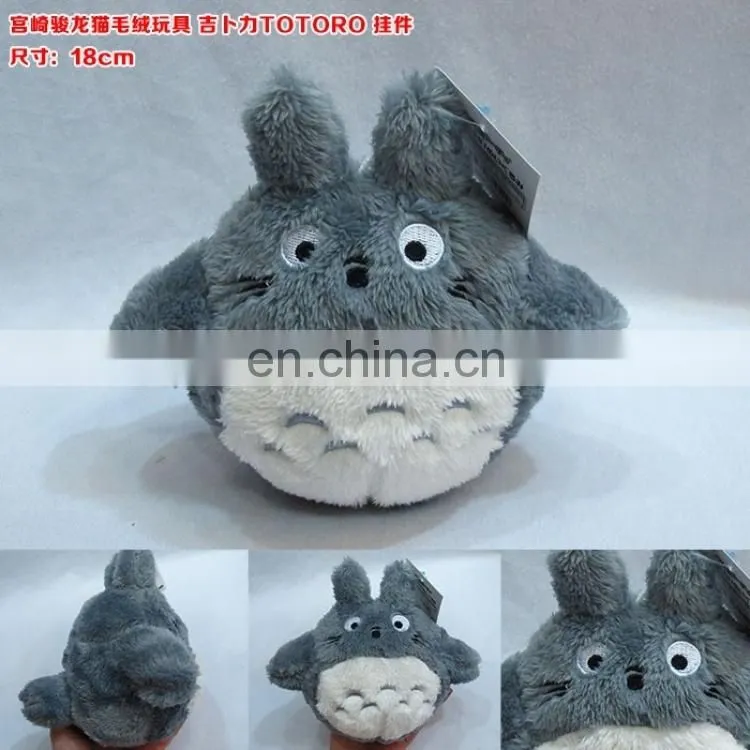 Anime Plush Grey TOTORO Plush 18CM Stuffed animal doll Cute Plush Wholesale Cos New Style