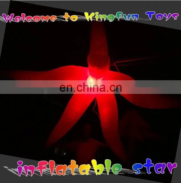 Customized inflatable LED star for club/pub/stage/festival/show