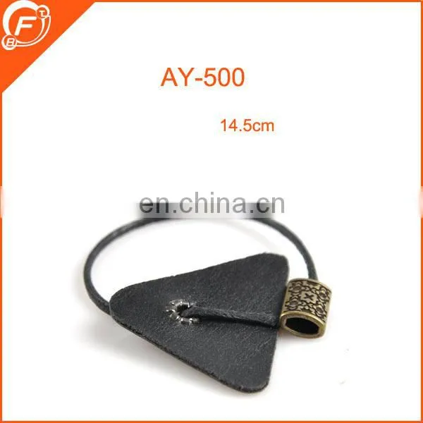 pu leather buckle with metal tims for coat garments