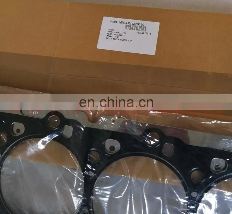ISBe ISDe QSB6.7 Diesel engine upper gasket set repair kit 4955229 4376090 2830706 4929656