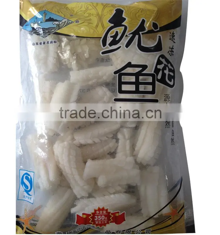 Frozen Squid pineapple cut Rings tube