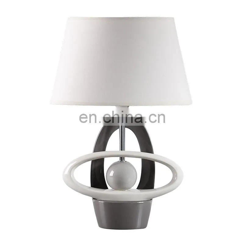 Modern style and European style ceramic table lamp