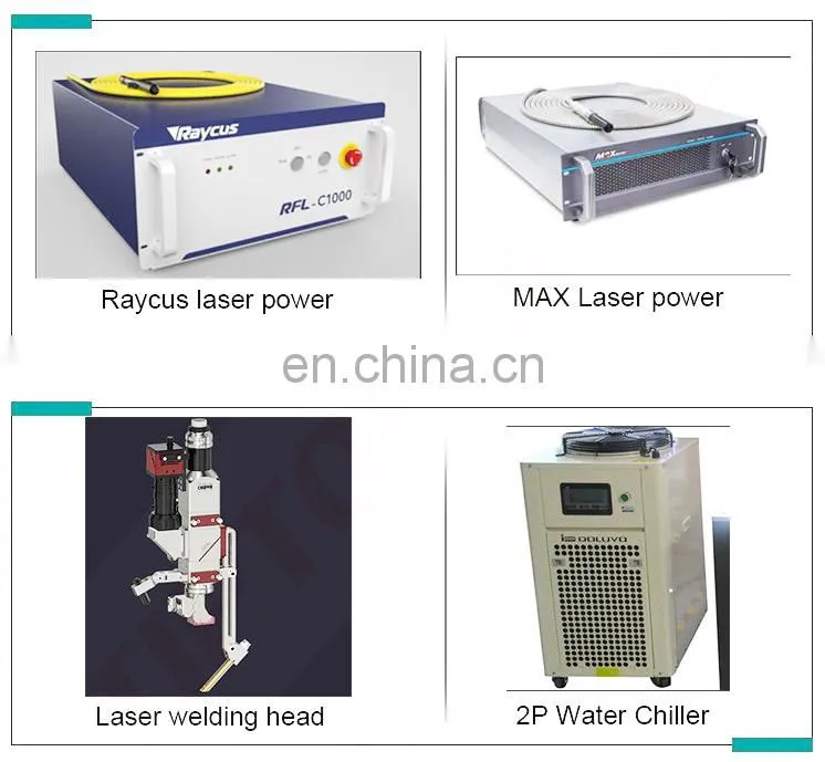 1000W /2000W 4 Axis automatic fiber laser welding price for aluminum stainless steel