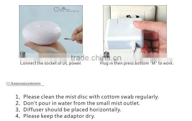 Hot sale essential oil diffuser/humidifier