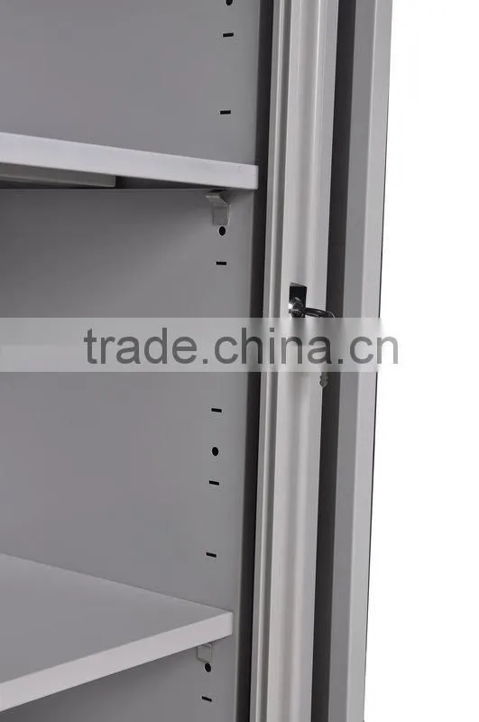 Luoyang high quality slats tambour sliding door cabinet