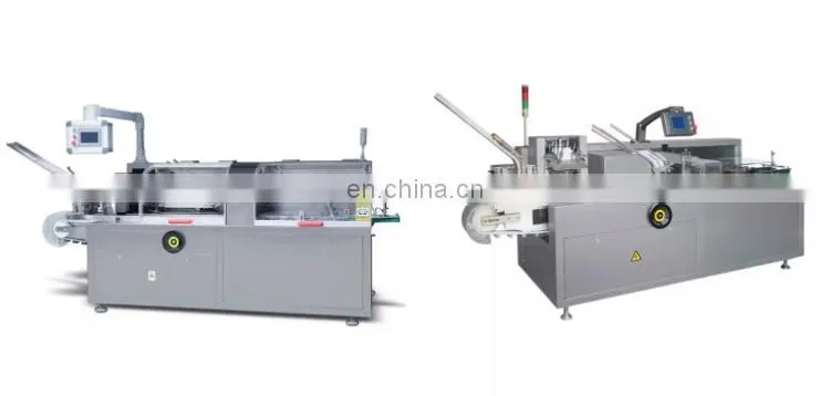 High class automatic vertical carton packing machine Vertical Automatic Round Bottle Small Box Packing Machine Cartoning Machine