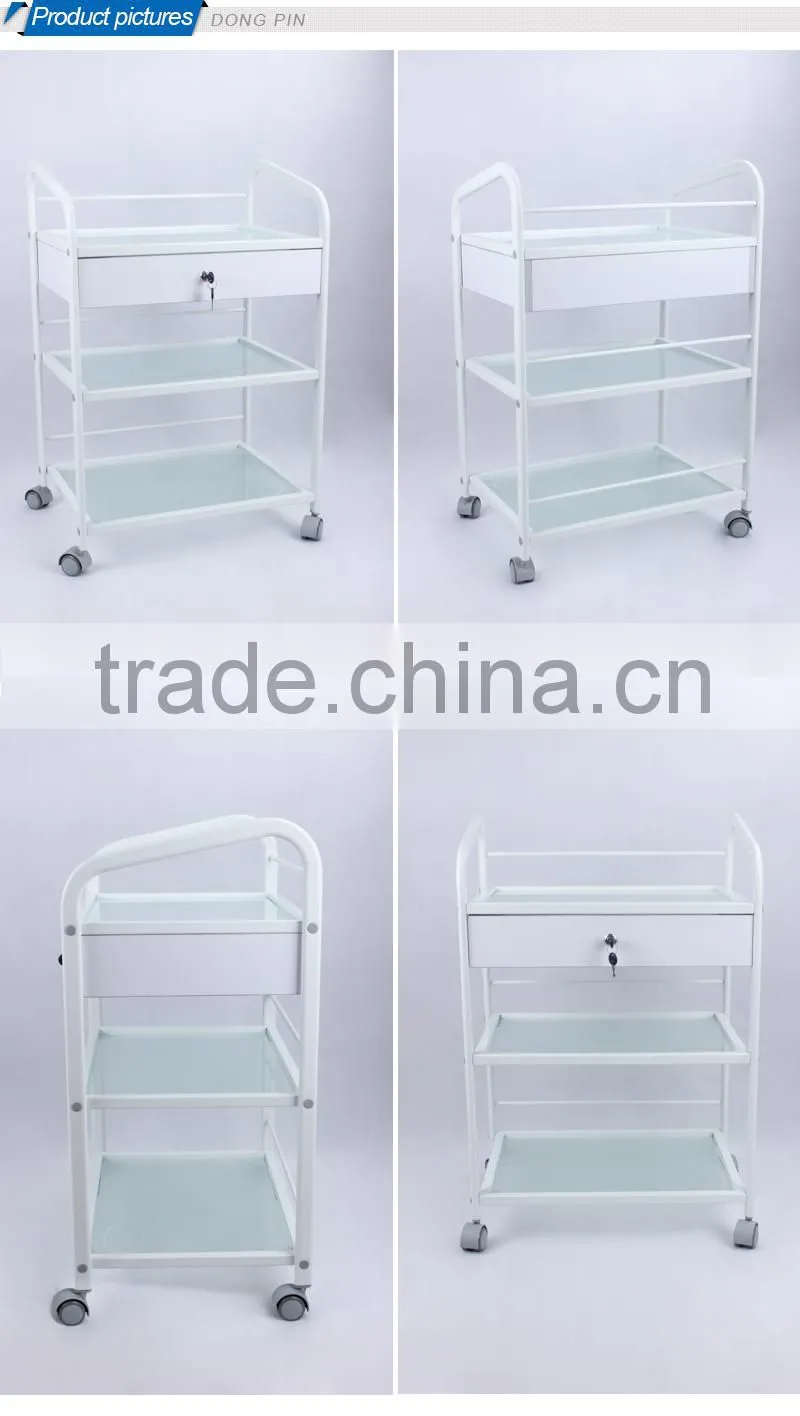 beauty salon furniture trolley pedicure cart hand trolley