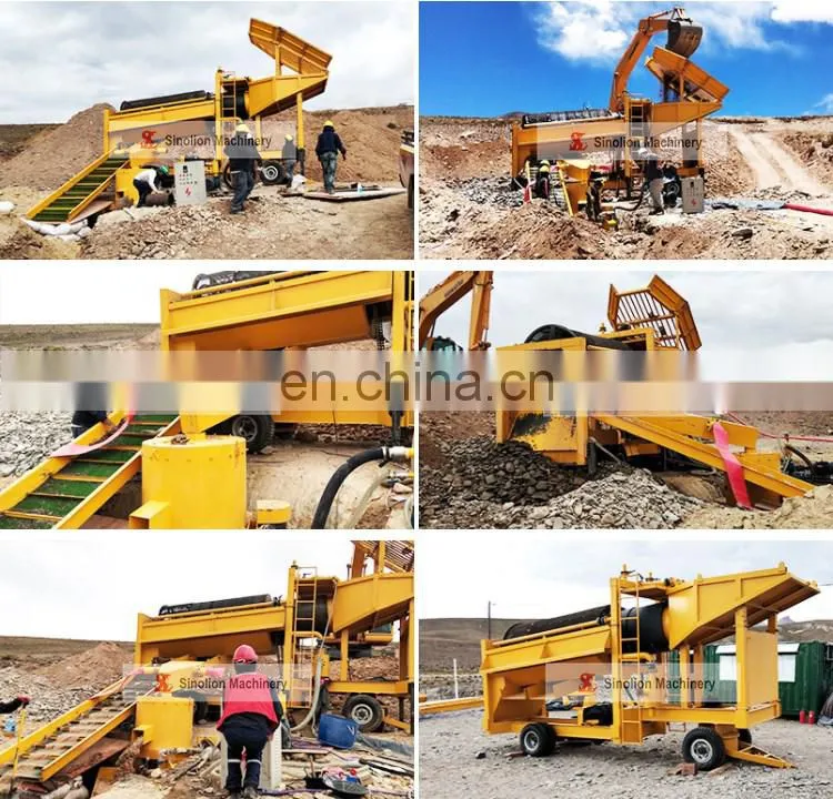 Mobile Gold Washing Plant for Gravity Separator Manufacturing Plant