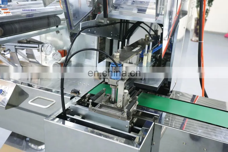 Manufacturer Full Servo Drive Dumpling Flow Wrapper Machine for Food Packing Machine China Bag Making Hot Sealer Reciprocating