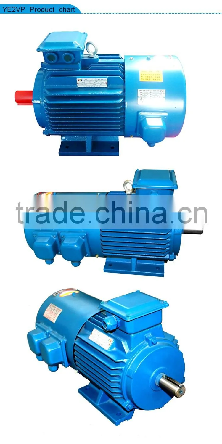 7.5kw 4 pole YVP series frequency variable motor