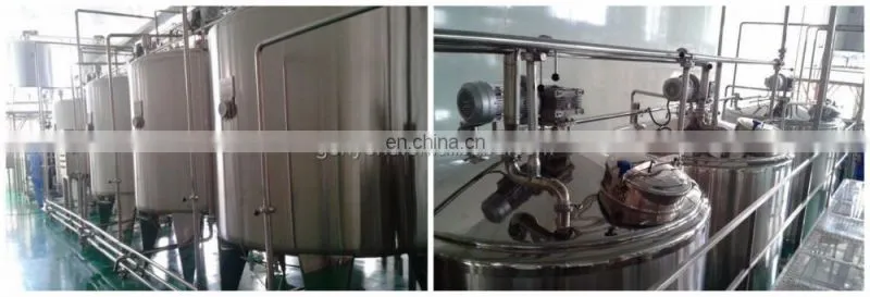 Turnkey project pasteurized milk/yogurt production line