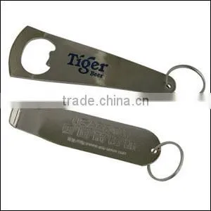Plstic Bottle Opener with Keychains