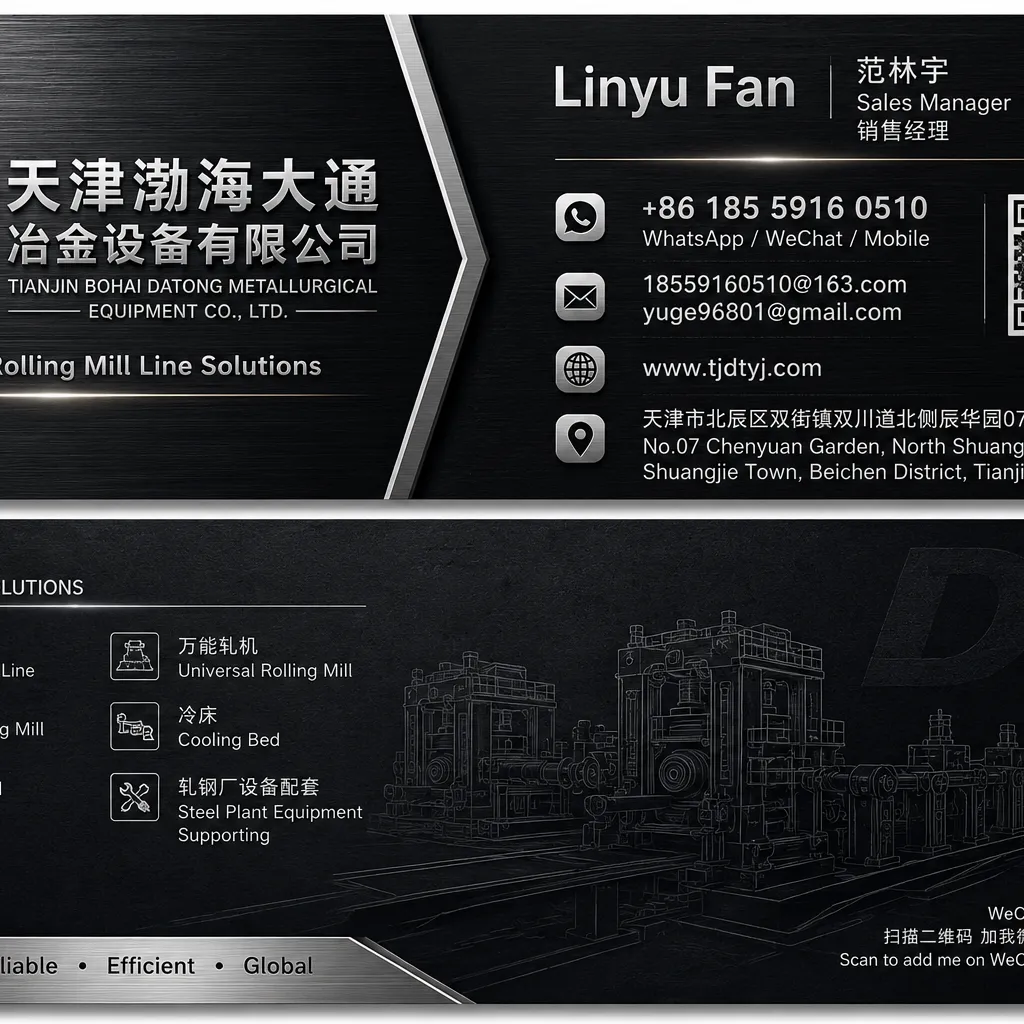 Tianjin Bohai Datong Metallurgical Equipment Co., Ltd. company overview - view 1