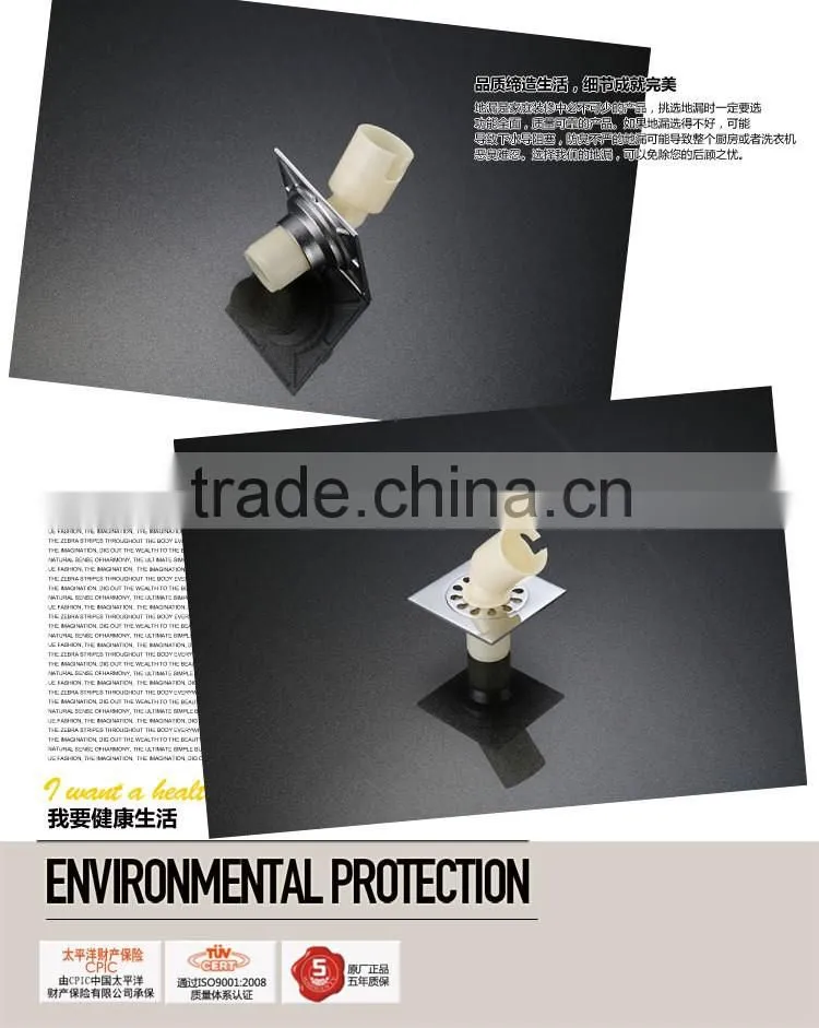 Supply all kinds of square washing machine floor drainer
