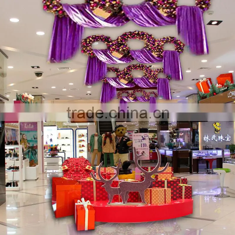 New products christmas decoration artificial hanging Christmas Wreath