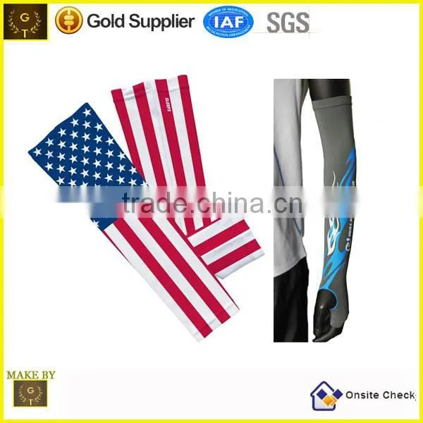 compression arm sleeve for man