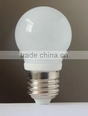 milky and frosted glass new design 3w led lighting bulb for conference room