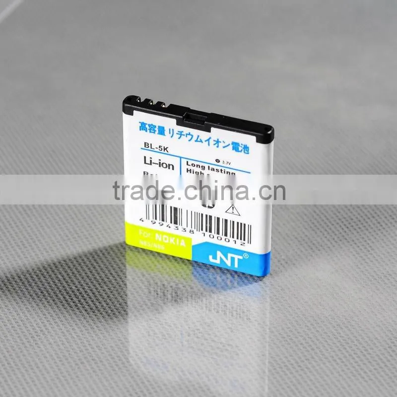 For Nokia mobile phone battery BL-5K manufacturer