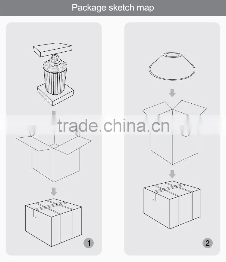 Aluminum Alloy Lamp Body Material and Pure White Color Temperature(CCT) 300w led high bay