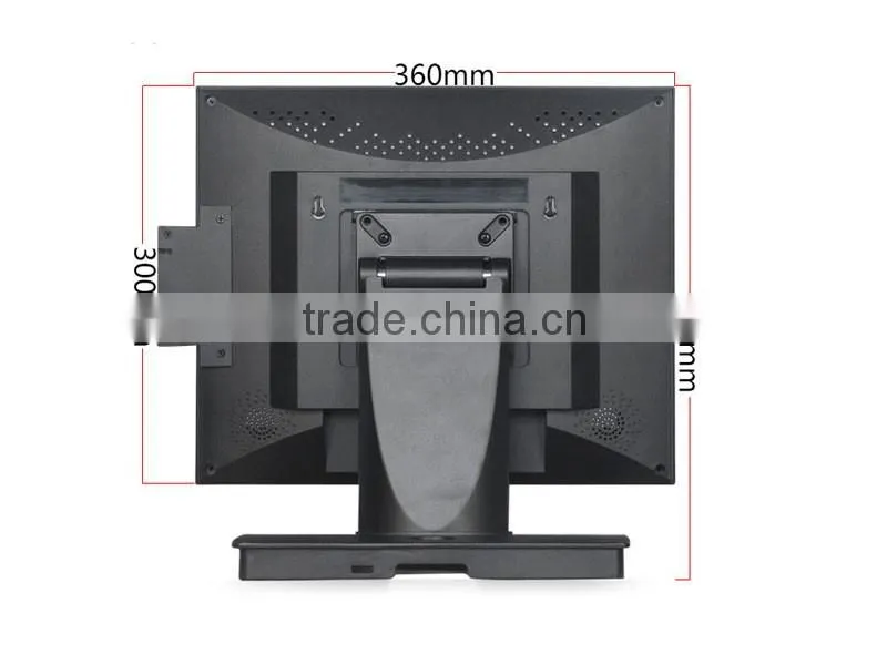 DTK-1578RX Factory Supply 15 Inch Touch Screen MSR OEM LED Monitor