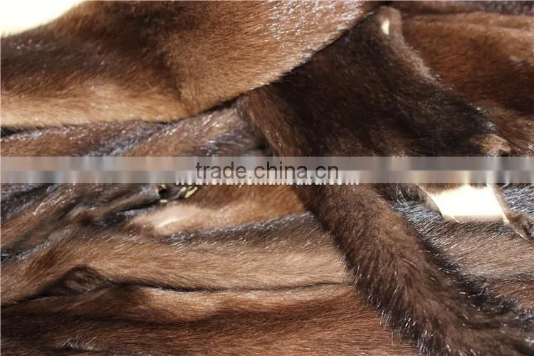 High Quality Mink Blankets Natural Mink Fur Plate