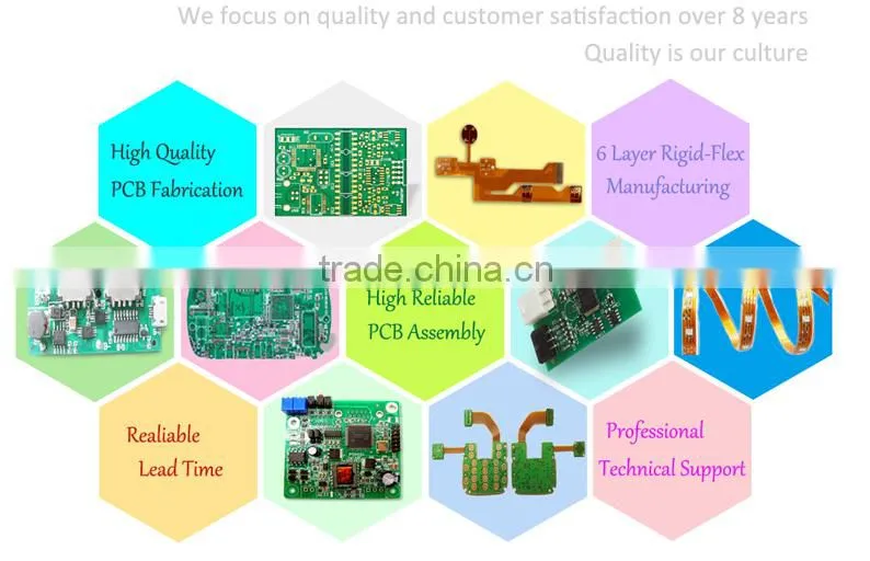 Multilayer pcb cem-1 94v0 metal detector High Level Single-sided Pcb Direct