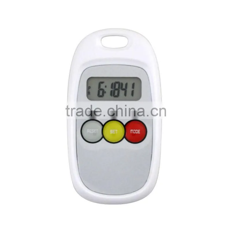 DP071 ABS Plastic Case Ultra Thin Design with package box Promotional Gift Pedometer