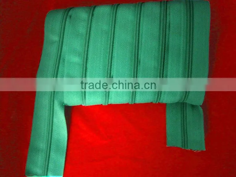 polyester nylon zipper long chain