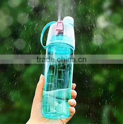 Sport Drinking and Misting Spray Water Bottle, Outdoor Sport Drinking, BPA