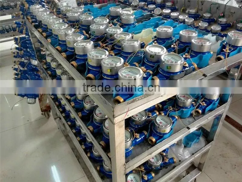 20415 Hot Sales Single Jet Dry Dial Water Meter 15D~20D