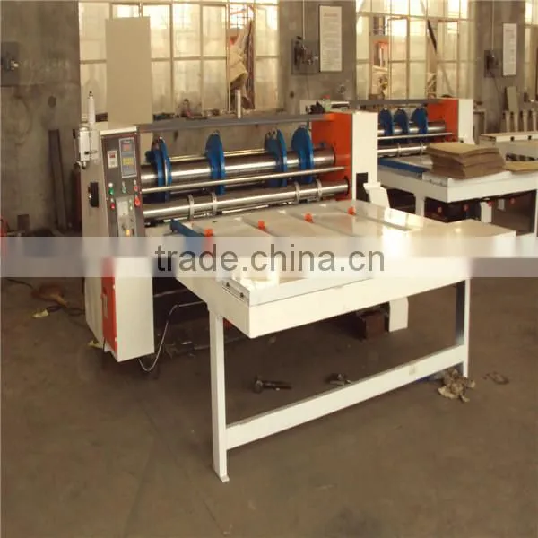 Corrugated cardboard making machine/carton slitting slotter