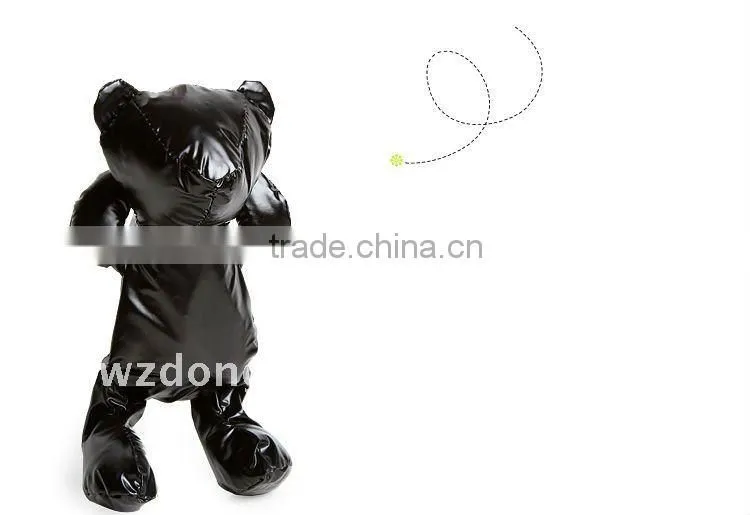fashion bear foldable shopping bag ,made of polyester pongee