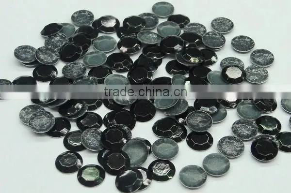 Korean Hot-fix Rhinestud, Hot Fix Octagon Rhinestuds, Iron on Rhinestud Octagon, Transfer Octagon Rhinestud for Clothing