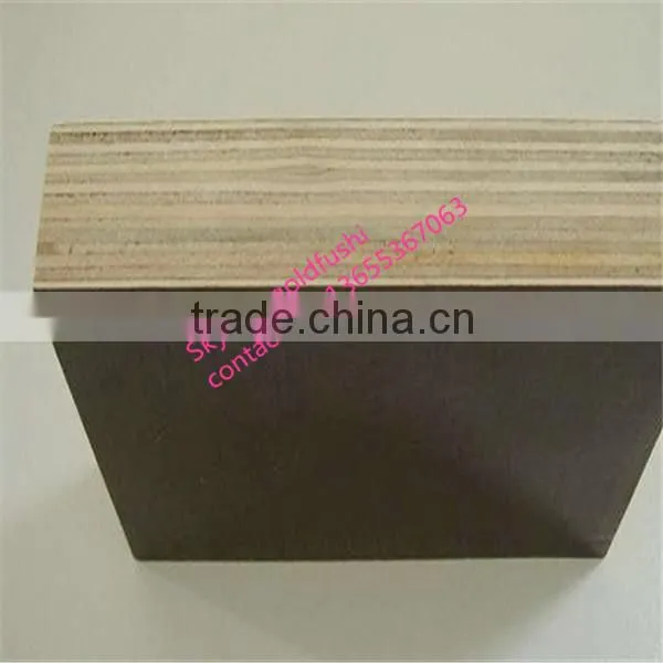 4*8 feet Black film plywood / waterproof shuttering plywood