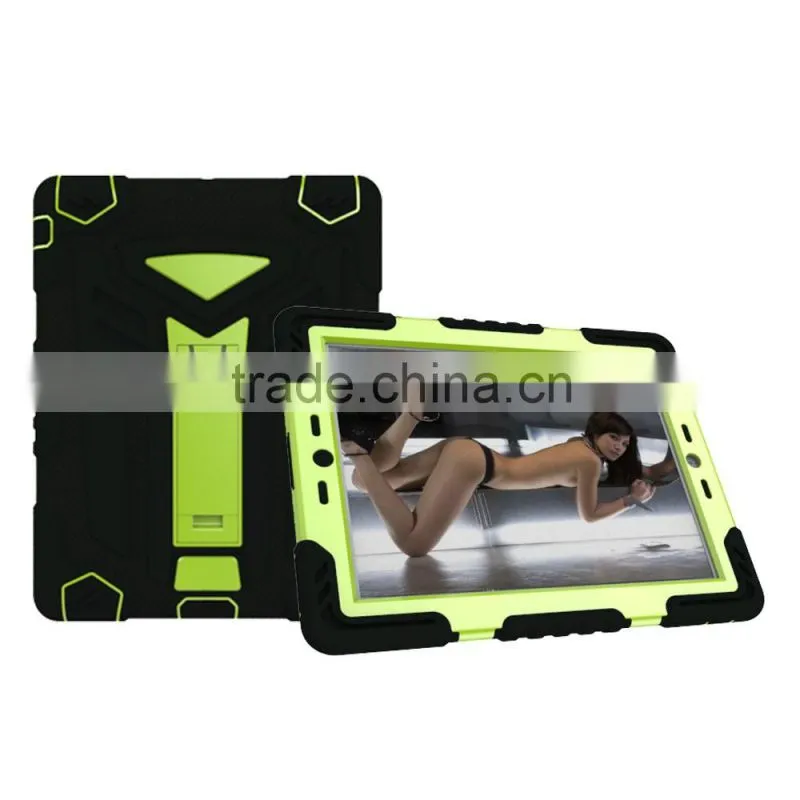 Dragonfly Design With Stand Holder Heavy Duty TPU PC Armor Hybrid Shockproof Protective Phone Cover Case For iPad Mini 4 TB-0269