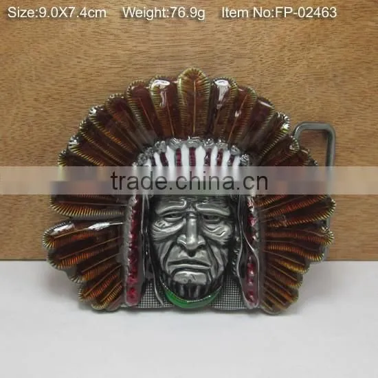 custom brand name buckle plate metal belt buckle