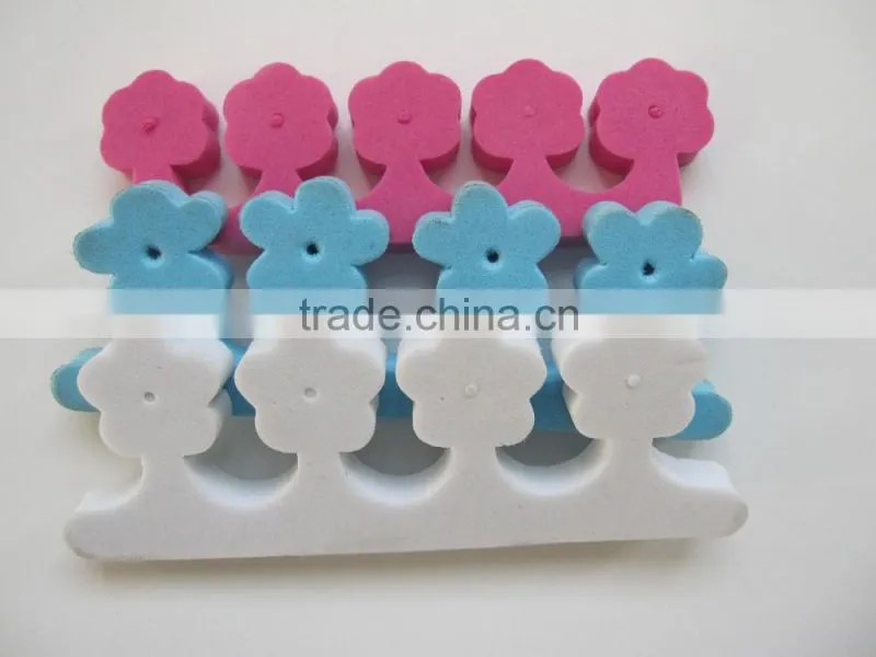 High Quality EVA nail seperator for nail salon/ finger separator/eva toe separator