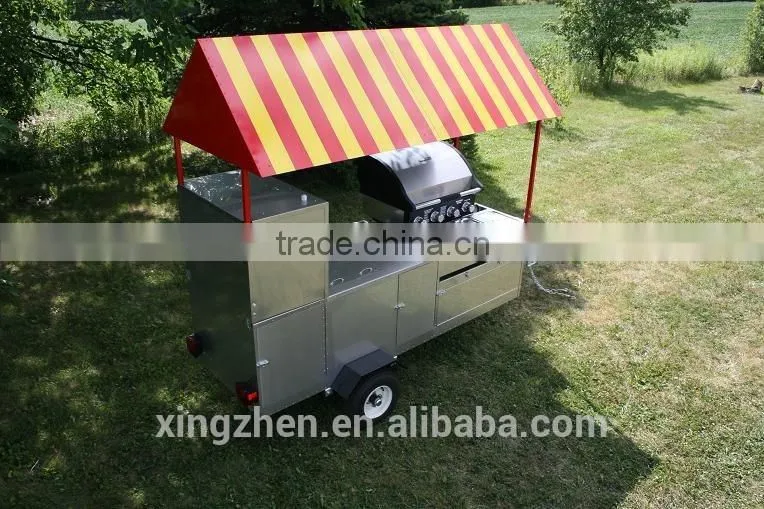 trailer for hot dog CE approved trailer for hot dog