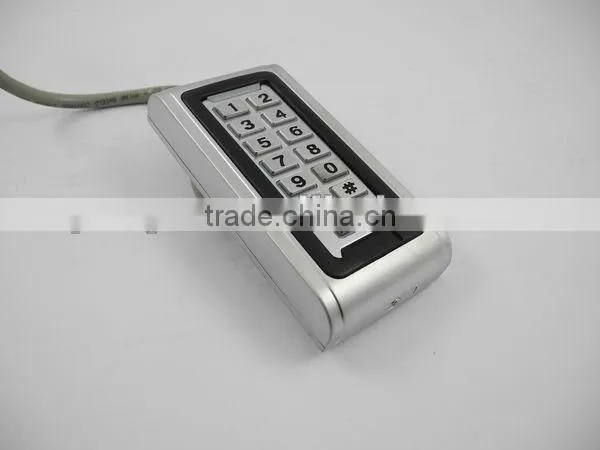 New arrival Waterproof metal case standalone waterproof keypad access control